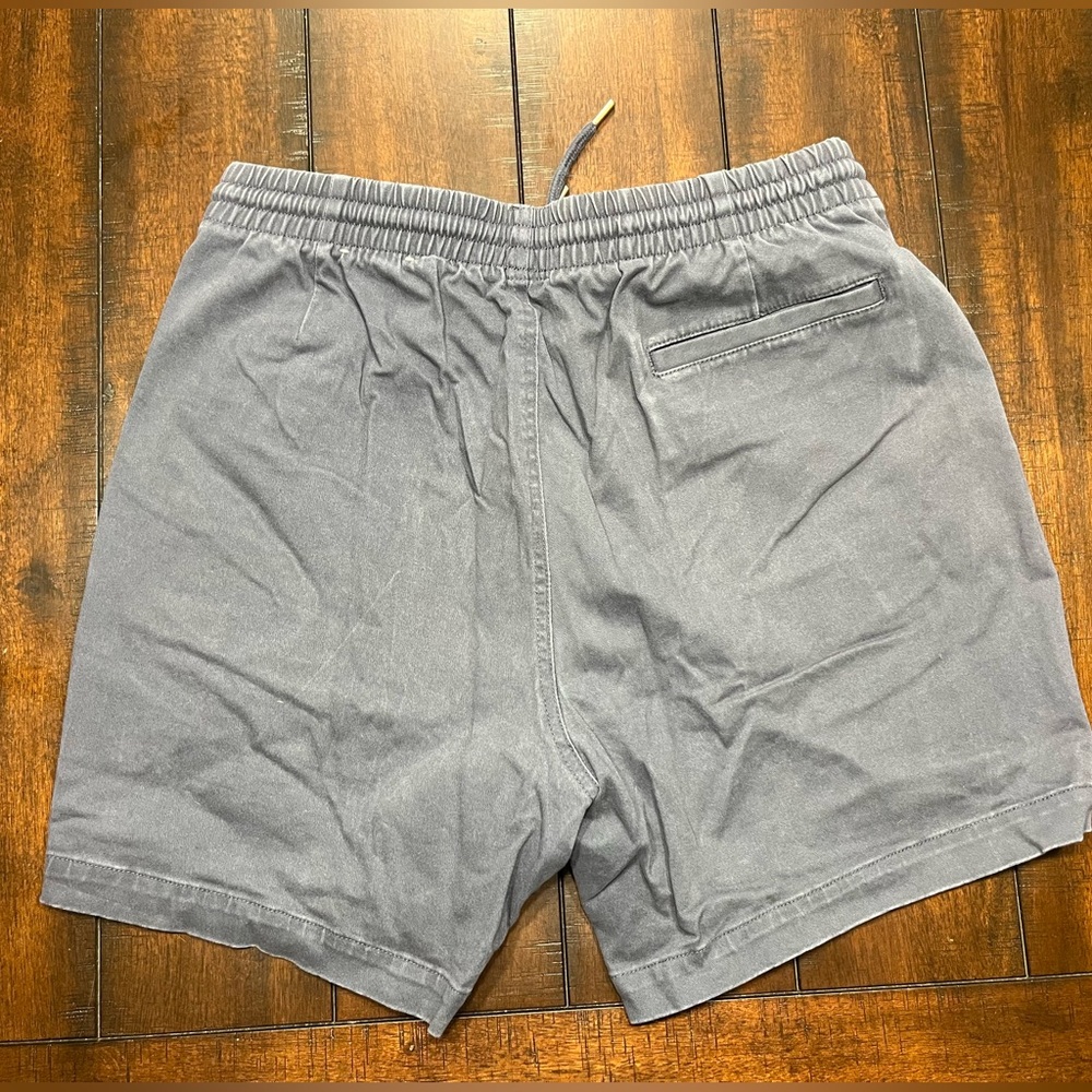 Brooks Brothers DrawString Cotton Shorts in Navy - Picture 2 of 2